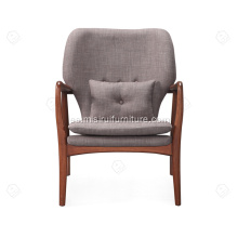 Marco de madera de la sala de estar sillas individuales